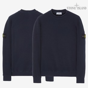 스톤아일랜드 23FW MOCK NECK 스트레치 코튼 플리스 맨투맨 NB