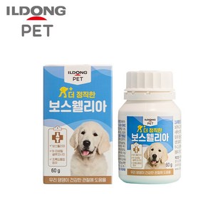 일동펫 비오비타펫 더 정직한 강아지 고양이 유산균 & 영양제 장건강 관절건강 보스웰리아 60g