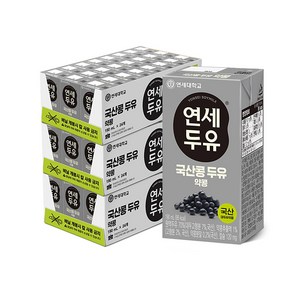 연세 우리콩 두유 약콩 190ml x 72입 영양음료, 72개