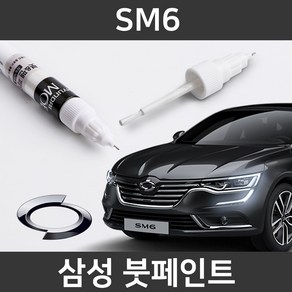 삼성 SM6 붓펜 붓페인트 도색, 1개, SM6:KAD(19)