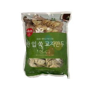 이츠웰 한입쏙교자만두 (우리밀/무항생제/13.5g*100입), 1개, 1.35kg