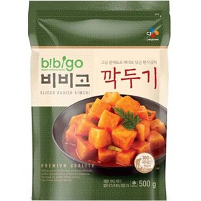 (냉장)씨제이제일제당 비비고 깍두기, 500g, 1개