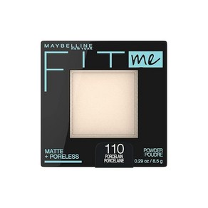 MAYBELLINE(메이블린) 핏미 파우더 M 파운데이션 110 8.5g, 1개, 상세페이지 참조