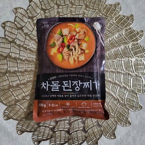 엠에스 쏘리맘 차돌된장찌개 600g, 1개