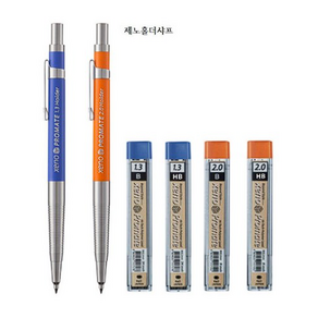 펜썰/7000 제노샤프/홀더펜1.3mm 2.0mm/목수용샤프샤프심, 샤프심1.3mm-B