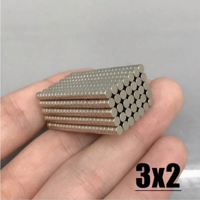 3x2mm (10개) 네오디움 원형자석