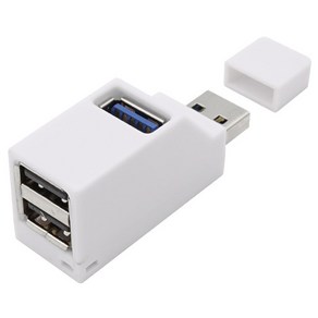 USB3.0허브 USB2.0 3포트 무전원 분배기 분배 확장 미니, 1개