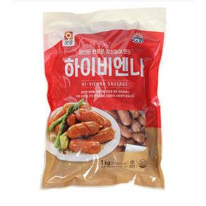 팔도맛쟁이 사조오양 두툼 하이비엔나, 1kg, 1개