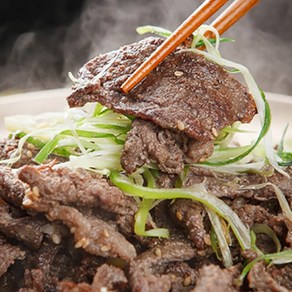 맛있는 양념 소불고기 아이반찬 집들이 나들이 캠핑용 불고기 집반찬 술안주 양념불고기, 1개, 3kg