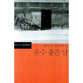 운수 좋은 날:현진건 중단편선, 문학과지성사, <현진건> 저/<김동식> 편