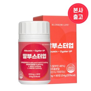 [공식] 알부스터업 먹는 알부민 정 유산균 발효굴추출물 90정, 1개