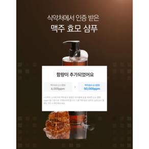 (식약처 인증)2+1 탈모 샴푸 맥주 효모 샴푸 강력한 지성 샴푸 헤드웍스 샴푸, 1개, 500ml