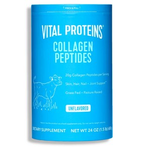 바이탈 프로틴 콜라겐 펩타이드 무맛 680g VITAL PROTEINS COLLAGEN PEPTIDES UNFLAVORED, 1개