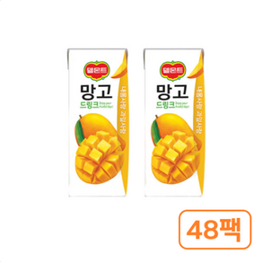 델몬트 망고 드링크 190ml, 48개