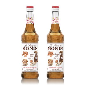 모닌 솔티드 카라멜 시럽 700ml 2개세트, 2개