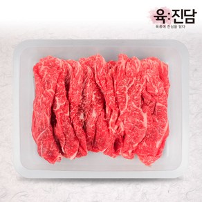 [육진담] 한우 1+등급 샤브샤브 300g (냉장), 1개