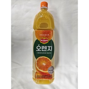 델몬트 오렌지100 주스, 1.5L, 4개