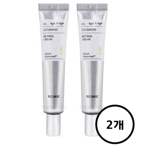 싸이닉 시카노이드 레티날 크림, 2개, 30ml