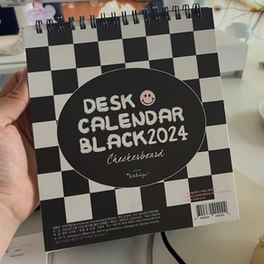 아이씨엘 Desk Calendar Checker board 2024 M