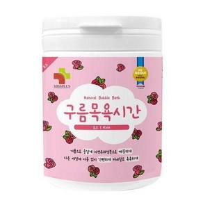 미스플러스 구름목욕시간 로즈 입욕파우더 대팩, 500g × 1개, 1개