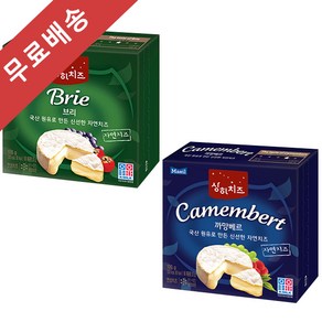 매일 상하 까망베르 자연치즈100g 1개+브리 1개