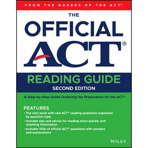 The Official ACT Reading Guide Papeback, Wiley, English, 9781119787358