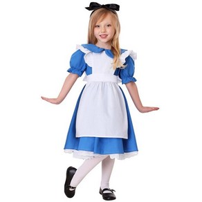 메이드복 할로윈 little kids girl lolita cute dress blue princess 신데렐라 메이드 코스프레 의상 이상한 나라의 앨리스 어린이 코스프레