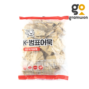 그램원 미니 사각어묵 1kg(냉동) 국내산 연육100%, 떡볶이용 미니사각어묵 1kg (국산), 1kg, 1개