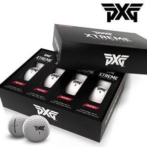 PXG 골프공 세트 3피스 골프악세사리 비거리 홀인원 예쁜 골프볼 프리미엄 12개입, 1세트