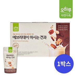 오하루 자연가득 [오하루 자연가득] 에브리데이 마시는 견과 1박스 (20팩), 190ml