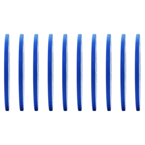 마스킹테이프 종이테이프 8컬러 5mm x 10M, 파랑, 10개