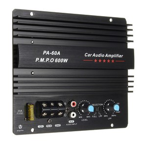 12V 600W 카 오디오 앰프 보드 PA 60A 서브 우퍼 회로 모듈Multichannel Amplifies, 1개, 단일, 단일, 단일 * 단일 * 1개