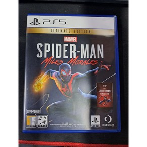 스파이더맨 마일즈 모랄레스 일반판 (SPIDER MAN MILES MORALES) 플스 PS5 플레이스테이션5 정품 게임 타이틀 팩 한글판 (국내 배송)