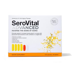 Seovital 세로바이탈 어드밴스 포 우먼 120캡슐 플러스 60정, Anti-Aging, 1박스