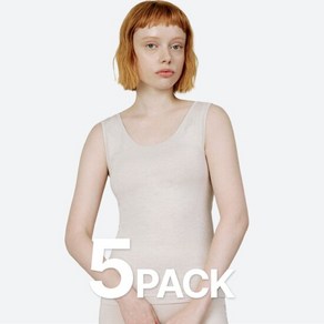 갓바디 모달 심리스 심플리 캡 나시 (5PACK)