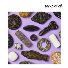 [Sockebit] 스웨덴 캔디 스웨디시 젤리 감초젤리 믹스 스웨디시 캔디 믹스 Sockebit Swedish Candy Mix, 1개, 226g