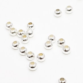 S925 은볼 2mm 2.5mm 3mm 4mm 5mm 비즈 공예재료 DIY