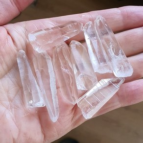 천연 수정원석 백수정 화이트크리스탈 완드 120g High Energy Raw Lemurian quartz