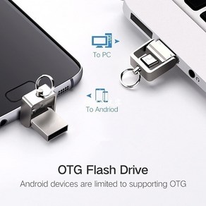 JABA USB OTG듀얼 C타입 A타입 USB드라이브 S24 핸드폰 외장메모리카드 128GB