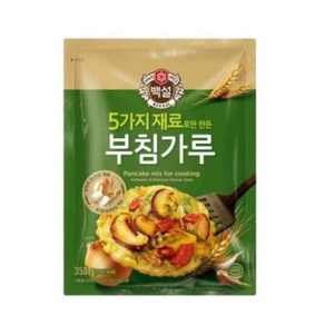 백설 5가지 자연에서 얻은 재료 부침가루, 1개, 350g