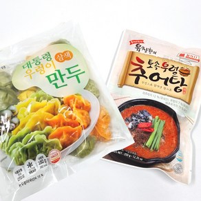 토속 우렁 추어탕+우렁 삼색만두, 우렁추어탕 350g+우렁삼색만두 350g, 350g, 2개