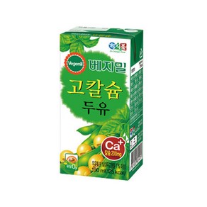 베지밀 베지밀 고칼슘 두유 190ml x 24팩, 24개