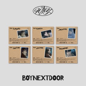 보이넥스트도어 앨범 WHY 와이 1집 BOYNEXTDOOR 레터, 레터 랜덤 버전