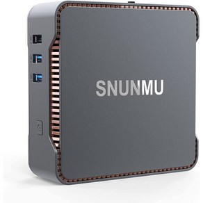 SNUNMU 그레이 GK3V 미니 PC (인텔 셀러론 J4125 Windows11 포함)