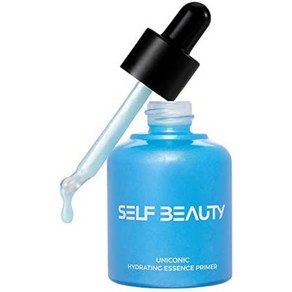 일본직발송 6. 셀프 뷰티 (SELFBEAUTY) 유니콘 하이드 레이팅 에센스 프라이머 화장 기초 30ML 어긋남, One Size, 2. MOIST 하늘색, 보습, 1개