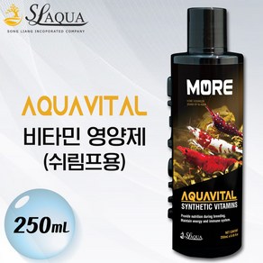 SL-AQUA 아쿠아바이탈 쉬림프 250/500mL / 슈림프 비타민 영양제 어항 약품 레드비 CRS 체리 야마토 새우, 250ml, 1개