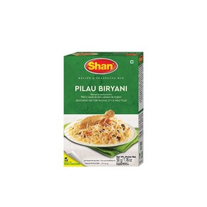 Pilau Biyani Masala Shan Pakistan 필라우 비랴니 마살라 샨 파키스탄, 2개, 50g