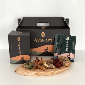 청춘약방 흑염소진액 80ml x 10개입 체험팩, 1개, 800ml