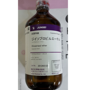 오피스안&컴사이언스 (수입) Isopopyl ethe 99% 이소프로필에테르 JUN-GR(500ML) 1LDiisopopyl 시약