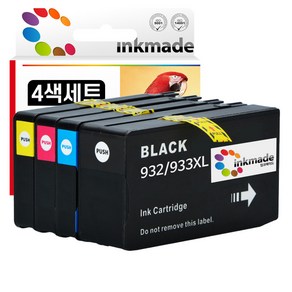 HP932XL HP933XL 대용량 호환잉크 4색세트 HP7110 HP7612 HP7510 HP7610 HP6700 HP6100 HP6600 프리미엄